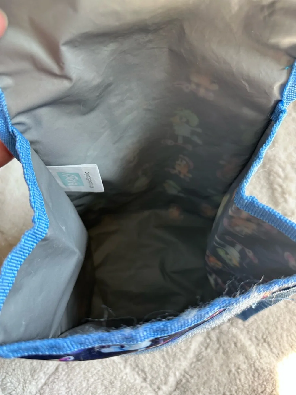 Disney | Bluey and Bingo Scooter Print Lunch bag